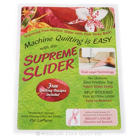 supreme slider from joann's fabrics.